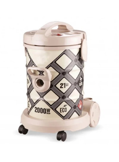 مكنسة كهربائية كيون، 2000 واط، 21 لتر، 5 ملحقات، OR-DVC602 - بيج product image 2