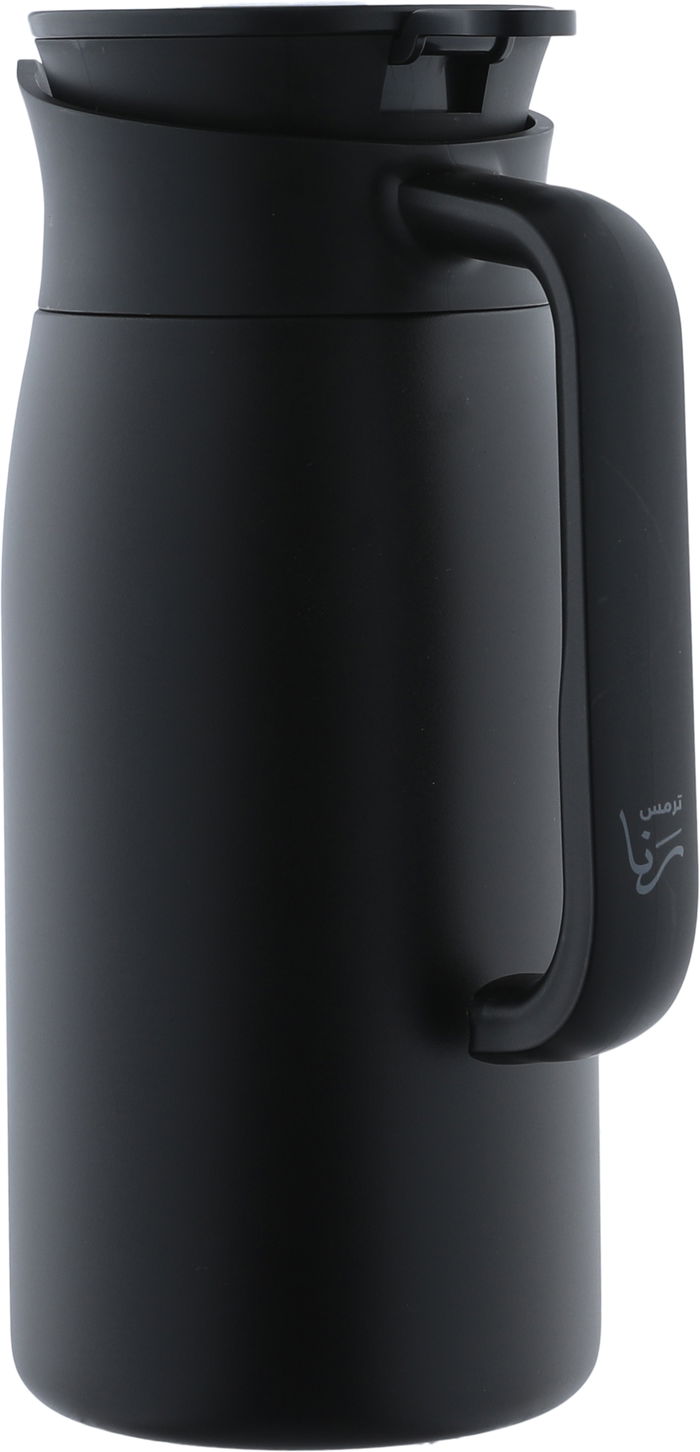 Rana Al Saif Gallery Thermos, 1.5L, Stainless Steel Inner Carrier, Stainless Steel Outer Body, Touch Screen - Black product image 2
