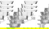 Al Saif Gallery glass tea set, 6 pieces - clear product image 1