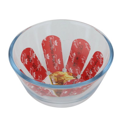 Al Saif Gallery Pyrex glass bowl, 1.05 litres, round - clear product image 2