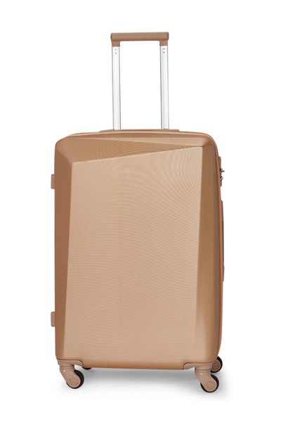 طقم شنط سفر ABS ليمرا، 4 مقاسات، 4 عجلات، قفل ارقام، WM-72 - ذهبي product image 4