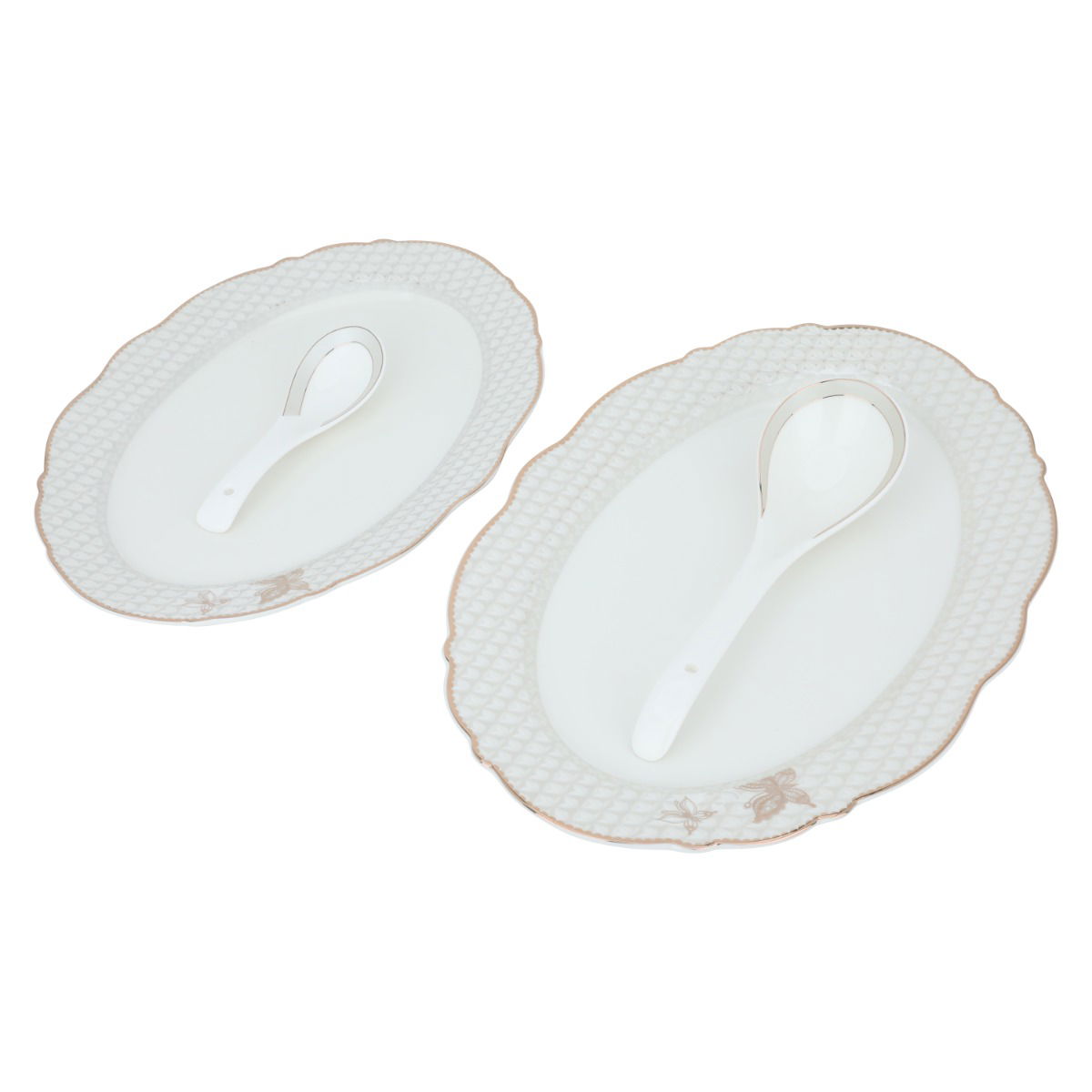 طقم سفرة بورسلان السيف غاليري، 166 - قطع أبيض product image 3