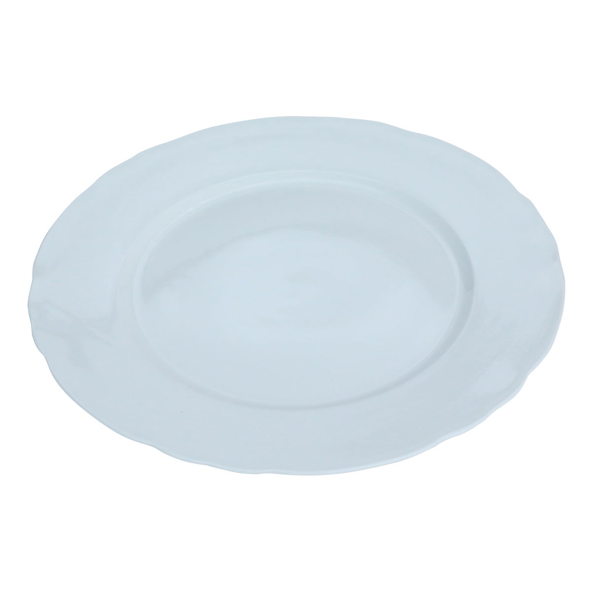Al Saif Gallery porcelain plate, 10 inches, flat round - white product image