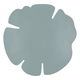 Al Saif Gallery painted iron plate, 32x32x2.4 cm, leaf - light green product image 2