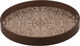 Al Saif Gallery Wooden Tray Set, Round, 2 Pieces - Wood Brown product image 2