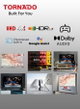 تلفزيون سمارت بدون اطار تورنيدو، 50 بوصة، 4K، UHD، نظام جوجل، 50UA3400E - اسود product image 3