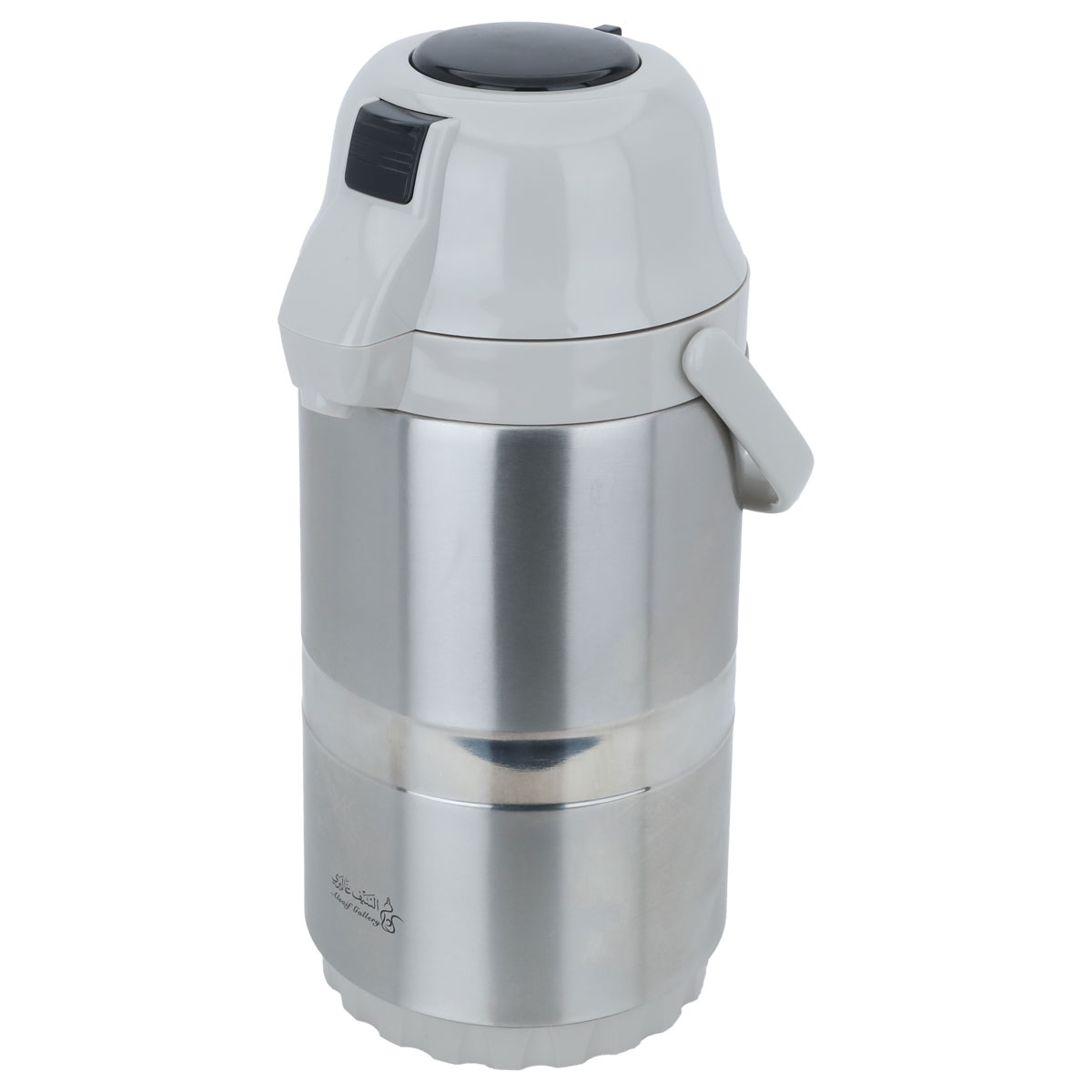 Al Saif Gallery Thermal Glass Thermos, 2.5 Liters - Light Grey product image 2