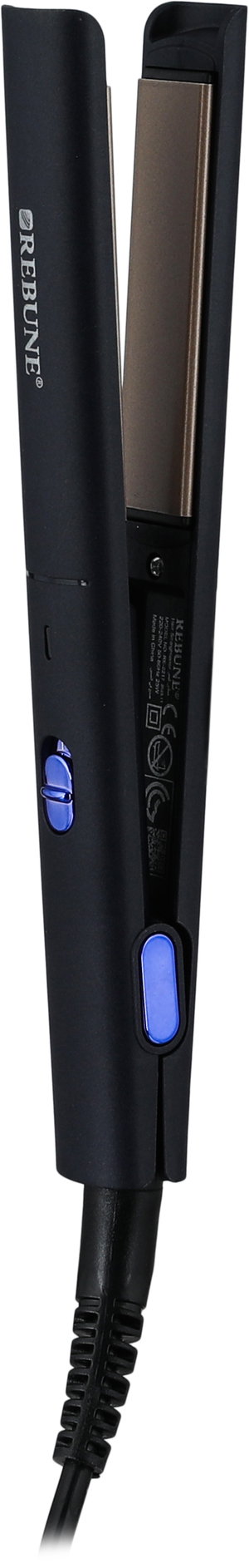 مملس شعر سيراميك ريبوني، 25 واط، 390 درجة فهرنهايت، حجم صغير - اسود product image