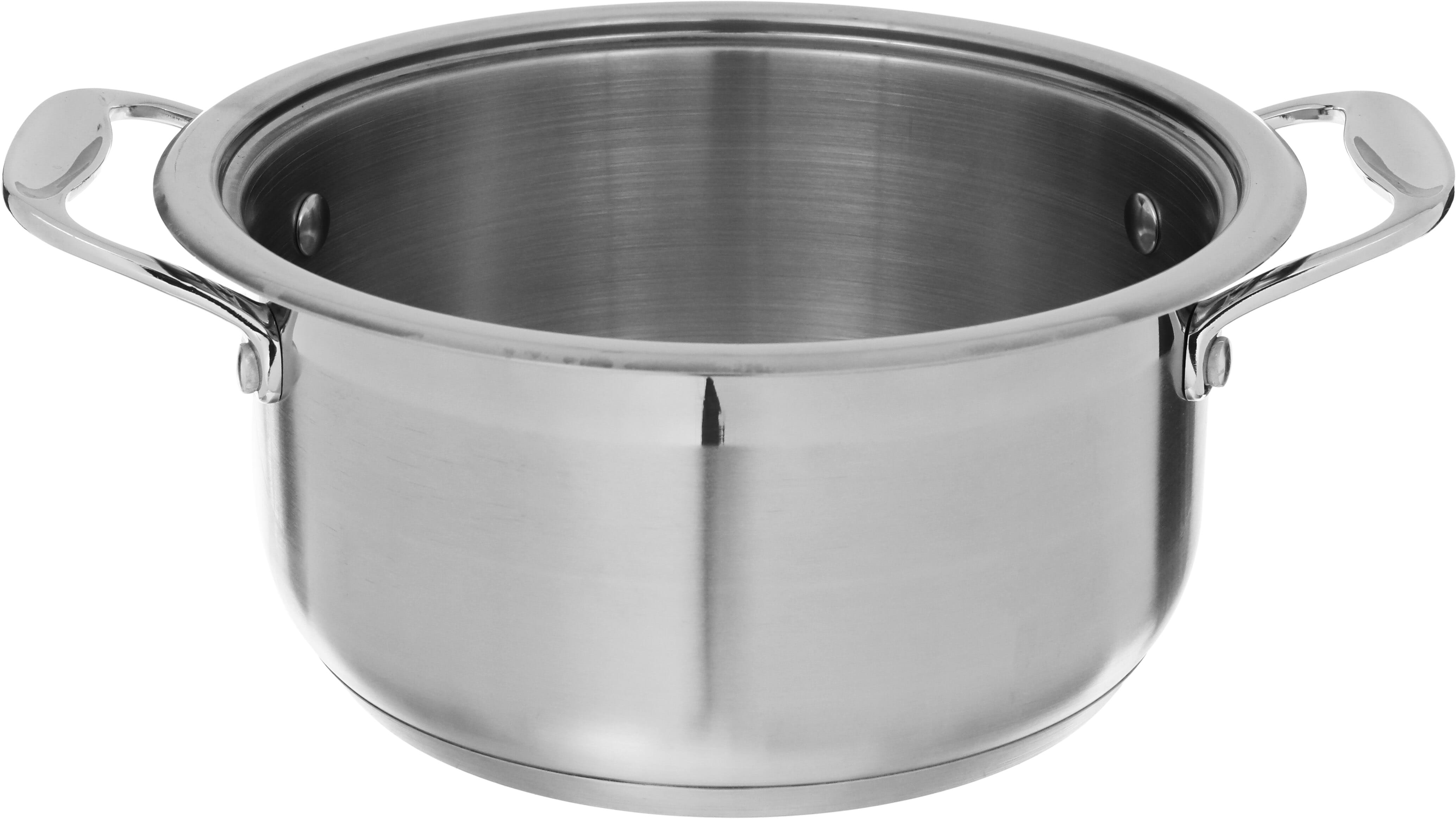 Rocky steel  Pot, 20 cm - Silver product image 3