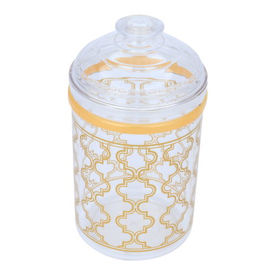 طقم علب بهارات بلاستيك السيف غاليري، دائري، 3 قطع - ذهبي product image 4