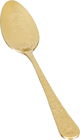 Al Saif Gallery steel tea spoon set, 6 pieces, engraved - gold product image 2