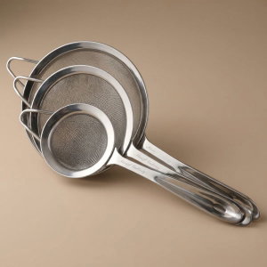 Al Saif Gallery Steel Strainers Set, 7/10/12 cm, 3 Pieces - Silver product image