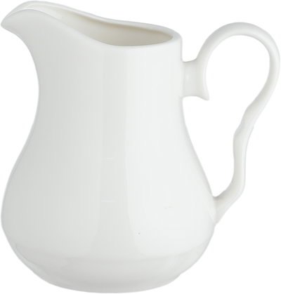 طقم تقديم بورسلان السيف غاليري، 17 قطعة - ابيض product image 4