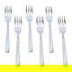 Al Saif Gallery Sola Steel Sweet Fork Set, 6 Pieces - Silver product image 2