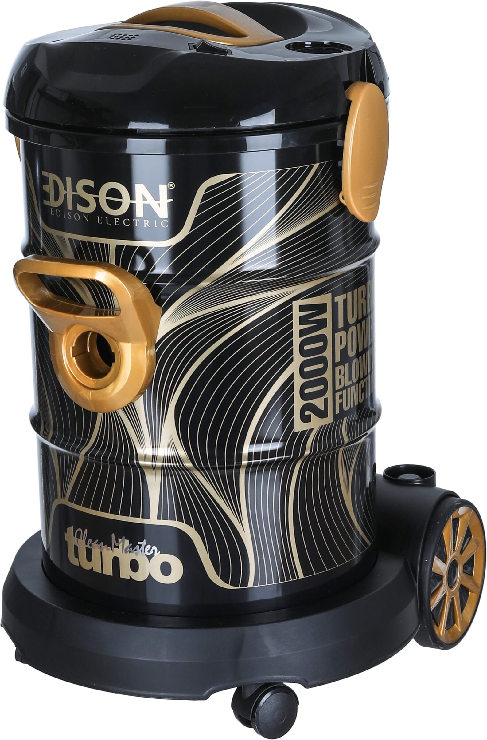Edison Barrel Vacuum Cleaner, 2000 Watt, 25 Liter - Black product image 2