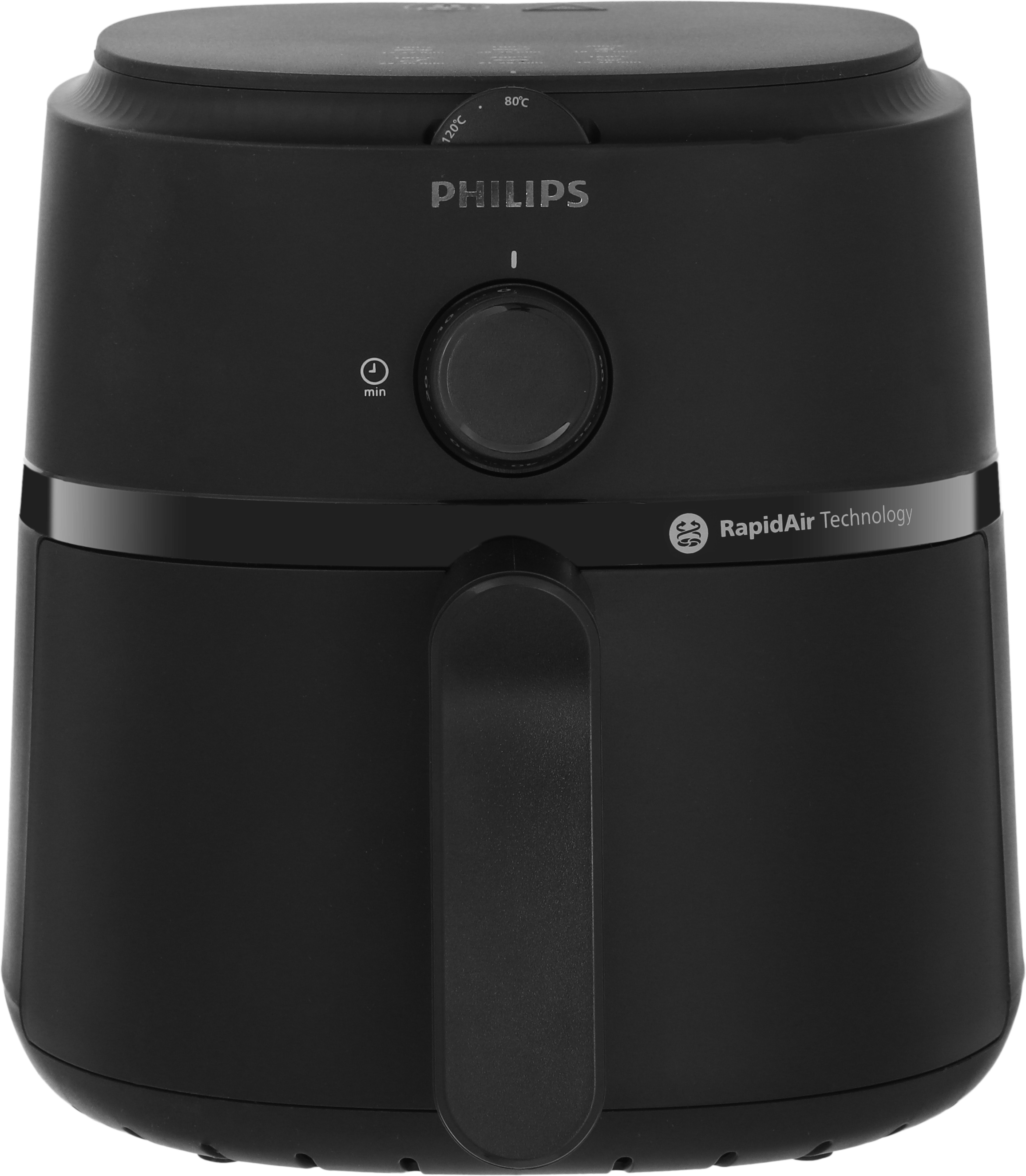 Philips Na130/00 Air Fryer, 1700W, 6.2L, Tefal Inner Pot, 12 Functions - Black product image 1