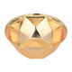 Al Saif Gallery steel date, 10x10x8 cm, ribbed circular, with silver-gold lid product image 3