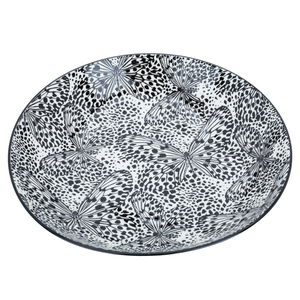 طقم سفرة دائري بورسلان السيف غاليري، 24 قطعة - أسود product image 4