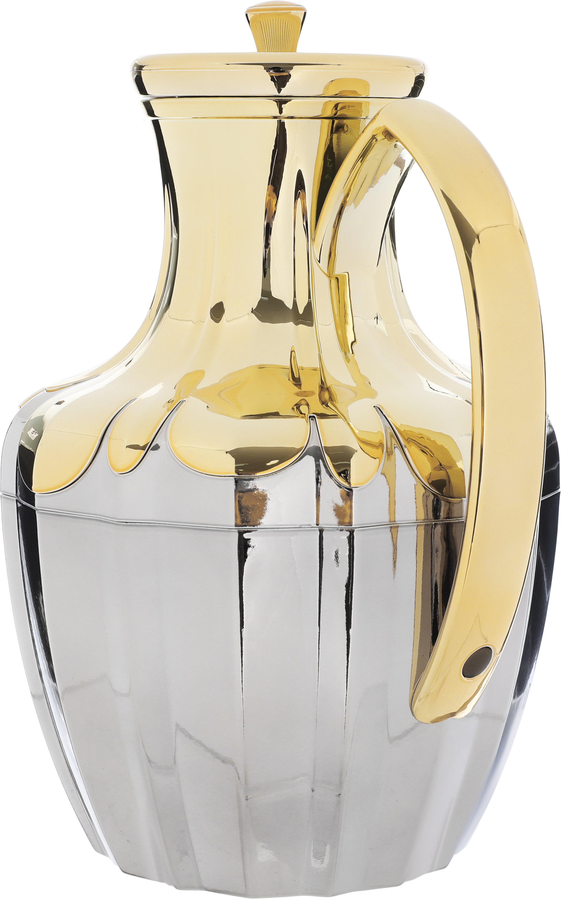 Everest Shaden Thermos, 1 liter, thermal glass inner shell, plastic outer shell - silver product image 2