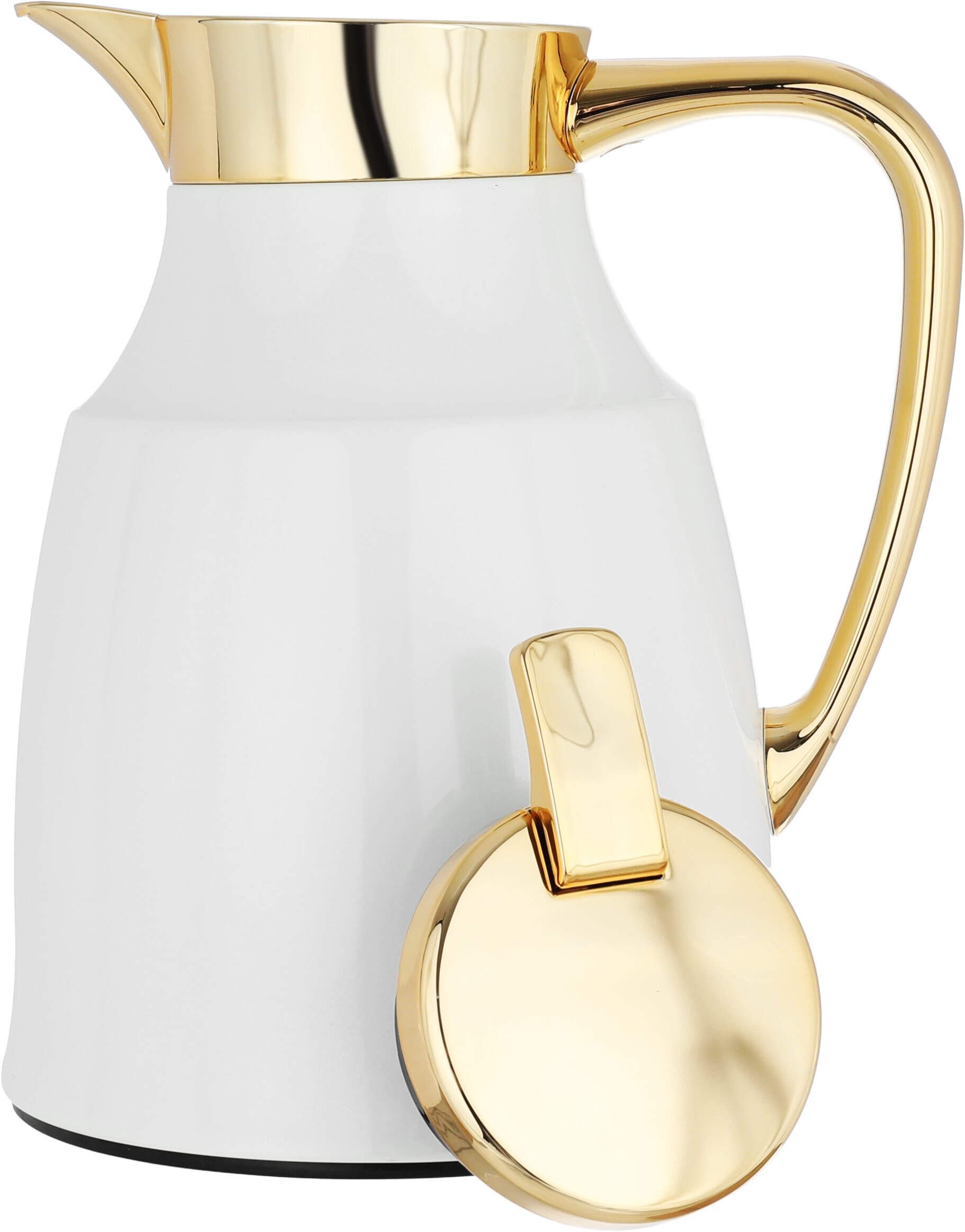 Al Saif Gallery Diriyah Thermos, 0.5 liters, thermal glass inner container, steel outer shell - pearl product image 3