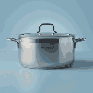 قدر ستاينلس استيل كوركماز الفا، 28 سم، 8.5 لتر - فضي product image