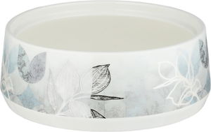 وعاء تقديم بورسلان السيف غاليري، 14x14x7.5 سم، دائري، غطاء - أبيض أزرق product image 2