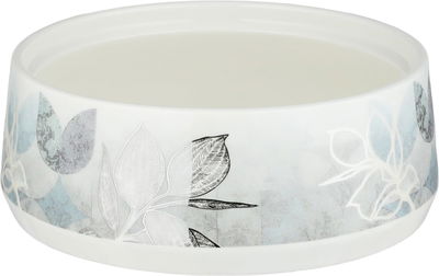 وعاء تقديم بورسلان السيف غاليري، 14x14x7.5 سم، دائري، غطاء - أبيض أزرق product image 2