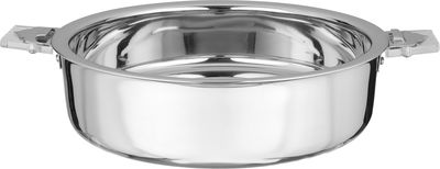 Al Saif Gallery Indian food container, stainless steel,Al Saif Gallery, 35 cm, transparent handle - silver product image 2