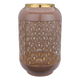 فانوس استيل العين الاندلسية، 17 × 17 × 29 سم - بني product image 3