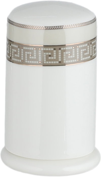 طقم تقديم سفرة بورسلان السيف غاليري، 166 قطعة، نقش فضي - أبيض بني product image 14