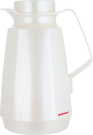 Rotpont glass thermos, 1 liter, plastic outer shell - white product image 2