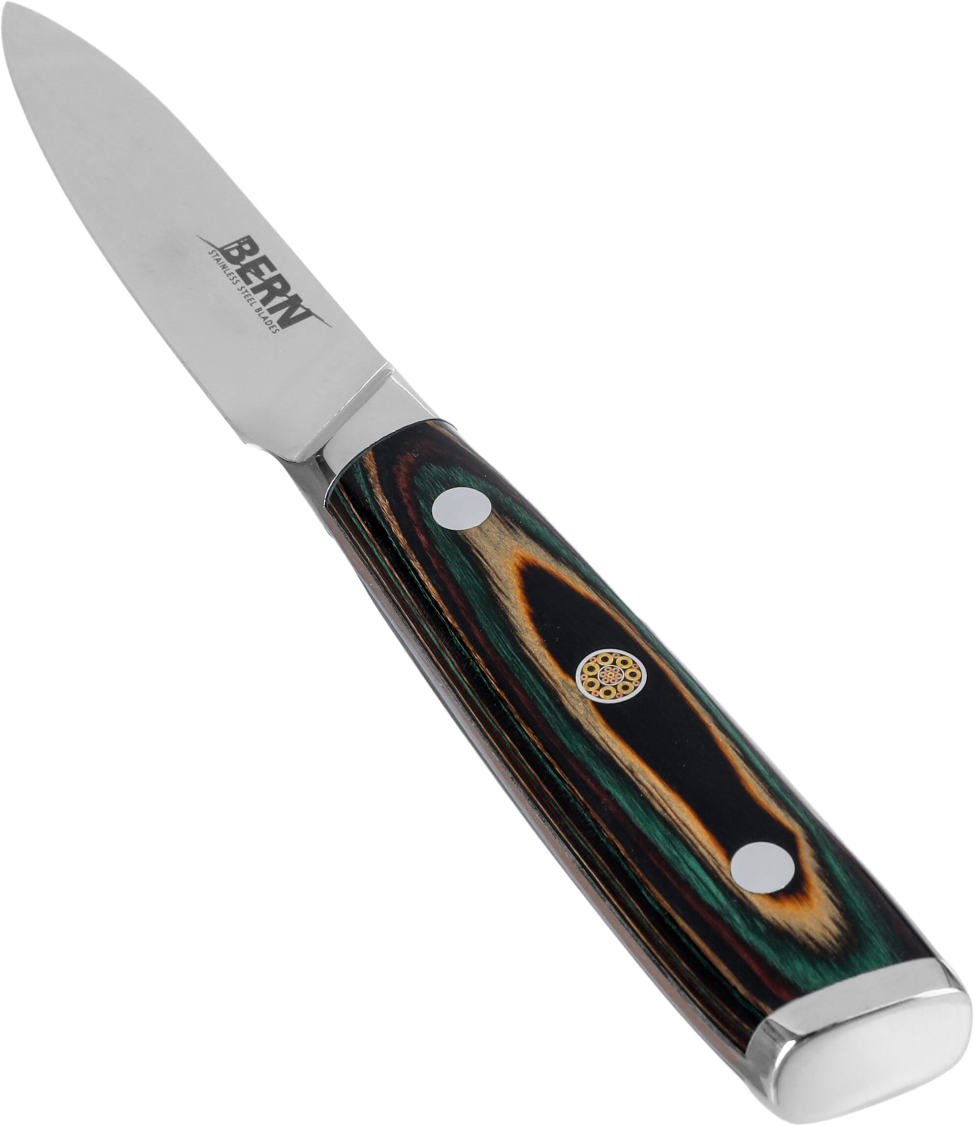 Al Saif Gallery Steel Knife, 3.5 Inch - Colored Wood product image