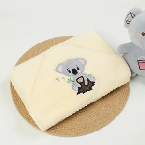 منشفة للرضيع كورال فليس ريفي، 85×85 سم - أصفر product image 2