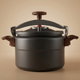 قدر ضغط جرانيت فولكانو السيف غاليري، 7 لتر، يد خشبي - رمادي غامق product image 1