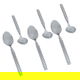 Al Saif Gallery steel cutlery set, engraved, 6 pieces - silver product image 2