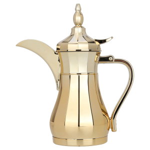 ترمس دلة سليمان السيف غاليري، 0.50 لتر، حافظة داخلية استيل، هيكل خارجي استيل - ذهبي product image 2
