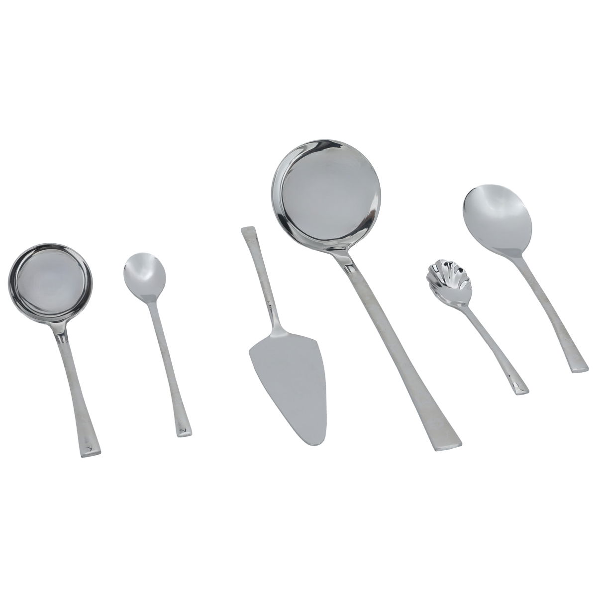Al Saif Gallery steel spoon set, engraved, aluminum case, 72 pieces - silver product image 3