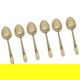 Ibiza Steel Al Saif Gallery Spoon Set, Plain, 30 Pieces - Gold product image 3