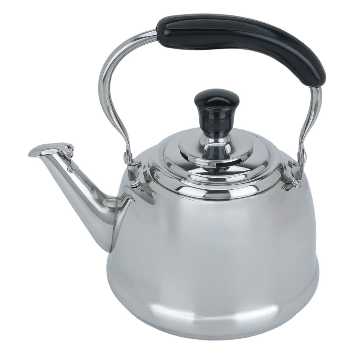 Al Saif Gallery Steel Teapot, 1 Liter - Silver product image
