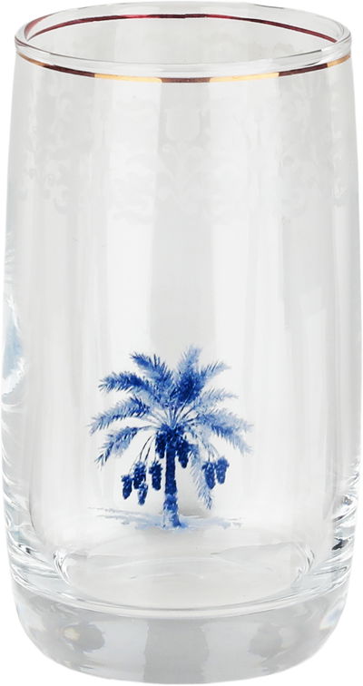 طقم عشاء بورسلان زجاج السيف غاليري، 24 قطعة، مشجر - ابيض ازرق product image 5