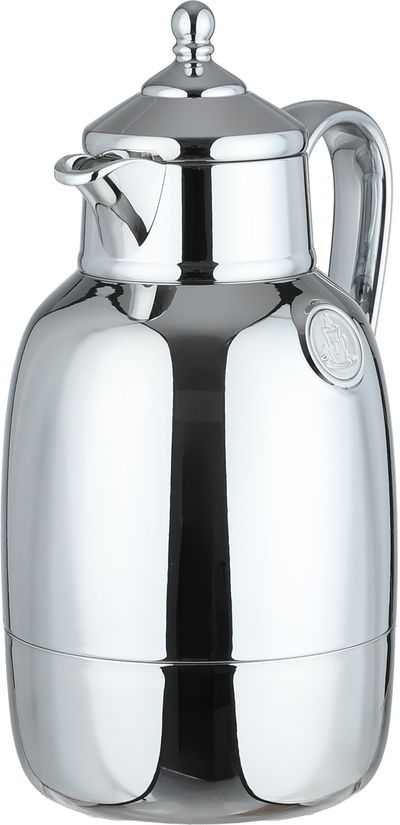 طقم ترامس لالوزا، قطعتين، 0.7 / 1 لتر، حافظة داخلية زجاج، يد فضي، غطاء ضغاط - فضي product image 4