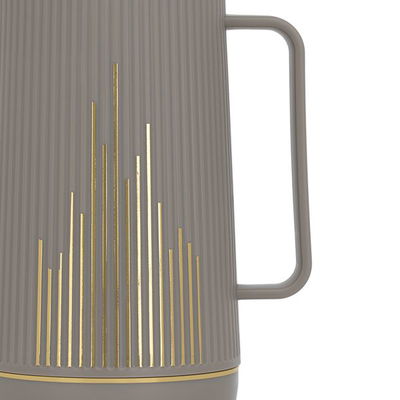 Glory Harmony thermos, 1 liter, glass inner container, plastic outer shell - brown product image 2