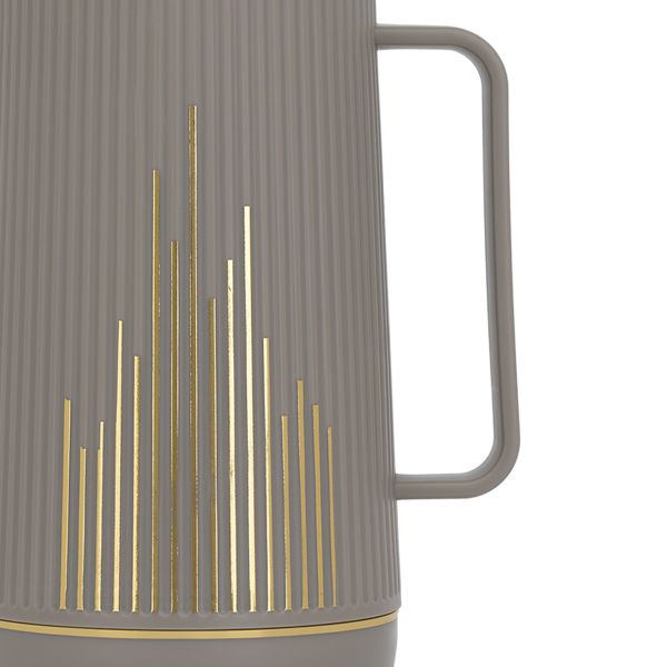 Glory Harmony thermos, 1 liter, glass inner container, plastic outer shell - brown product image 2