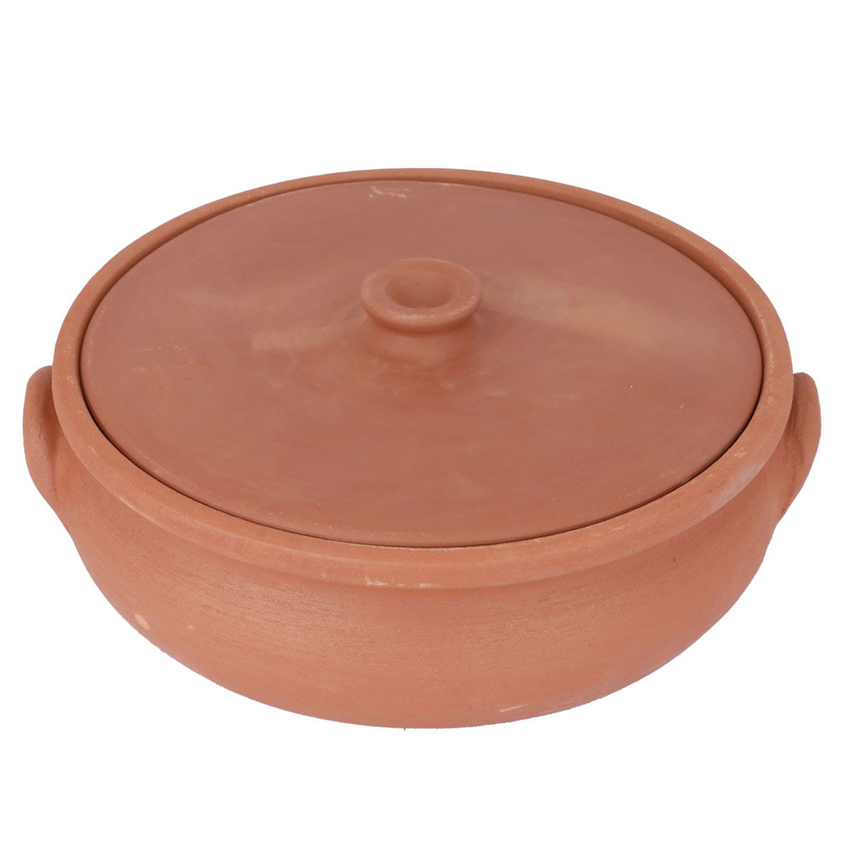 Al Saif Gallery Pottery Tray, 30X30X10 Cm - Brown product image