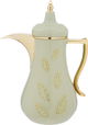 Al Saif Gallery thermos set, two pieces, 1 liter, glass inner container, plastic outer shell - light green product image 3