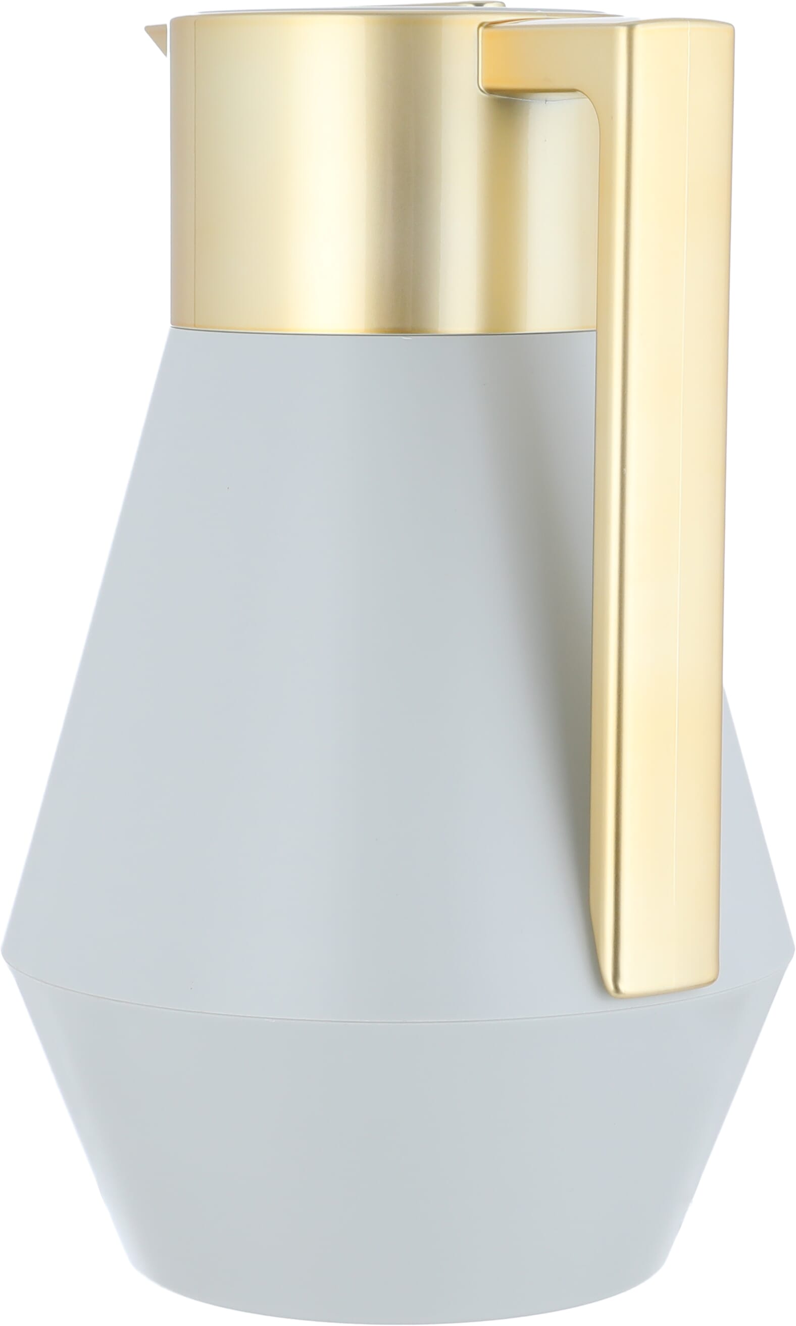Everest Lydia Thermos, 1 liter, thermal glass inner shell, plastic outer shell - white product image 3