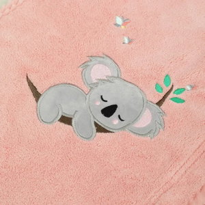 كيس النوم للاطفال كورال فليس ريفي، 85×60 سم - بينك product image 2