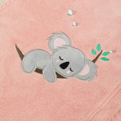 كيس النوم للاطفال كورال فليس ريفي، 85×60 سم - بينك product image 2