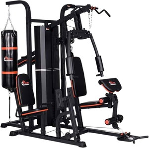 جهاز هوم جيم هيلثكير، 4 محطات متكاملة، 205x270x218 سم، HG42 - اسود احمر product image