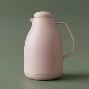 Al Saif Gallery Pro Penguin Thermos, 1.5 liters, glass inner container, plastic outer shell - pink product image